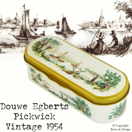 "Estuche de Cucharitas de Té Douwe Egberts Vintage de 1954 - ¡Un Tesoro Refinado para los Aficionados al Té!"