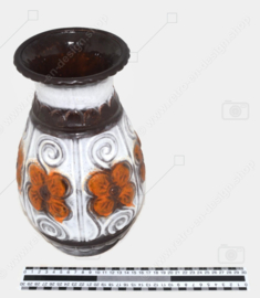 Vintage West-Germany-Vase von Uebelacker Keramik mit Modell-Nr. 579/30
