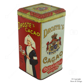 Vintage 1 kg Droste Cocoa Tin – Featuring the Nurse and the Droste Effect