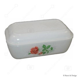 Butter dish with lid - Arcopal, Rose de France