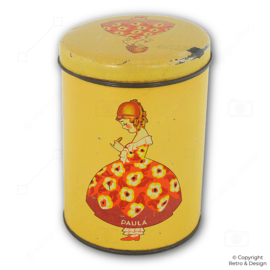 Boîte à biscottes vintage “Paula” 1930–1950 – Boîte rétro à biscuits par Paul C. Kaiser