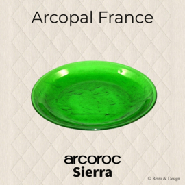 Arcoroc Sierra vert. Assiette petit-déjeuner Ø 19 cm.,