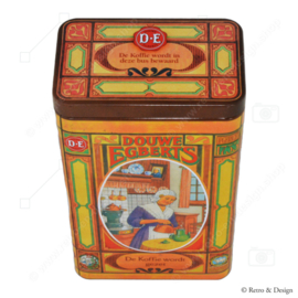 Splendid Douwe Egberts coffee tin with a touch of nostalgia!