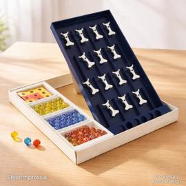 Juego de Canicas Avalanche – Parker – 1965 – Juego de Habilidad Vintage Completo