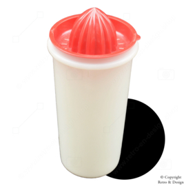 Conteneur Tupperware Transparent avec Bec Verseur et Presse-agrumes – Classique des années 1960