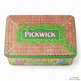 Vintage Pickwick House Tea Tin – Douwe Egberts (1980s)