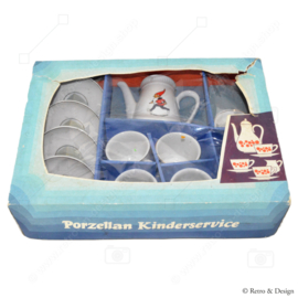Vintage Van Nelle Porcelain Piggelmee Children's Tea Set