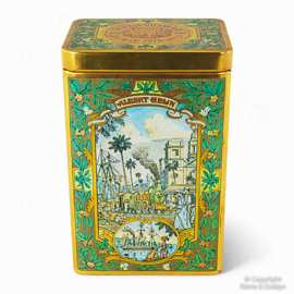 Vintage Albert Heijn Coffee Tin – Rectangular Storage Tin – 1970s/80s