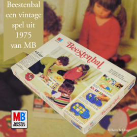 Beestenbal, een vintage spel uit 1975 van MB