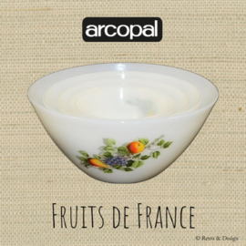 Arcopal Fruits de France conjunto de tazones