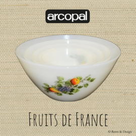 Arcopal Fruits de France ensemble de cinq bols