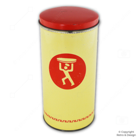 Vintage 1950s–60s Turkstra Biscuit Tin with Baker Figure