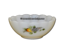 Scalloped bowl, Arcopal Fruits de France Ø 15 cm