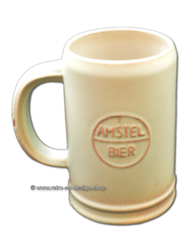 Aardewerk bierpul uit de jaren 60, Amstel Bier