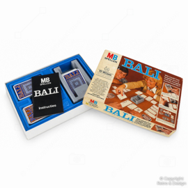 Vintage Bali Woordspel van MB uit 1978 – Compleet Retro Kaartspel