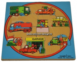 Simplex toys garage puzzle