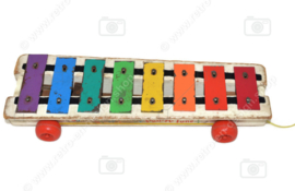 Vintage Fisher Price "Pull-a-tune" xylophone 1964