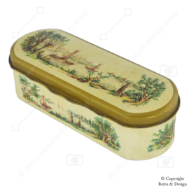 Teatime: Vintage Douwe Egberts Löffelbox von 1954 - Ein zeitloser Schatz für Teeliebhaber!