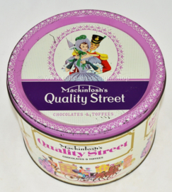 Lata vintage para Mackintosh's Quality Street chocolates & toffees