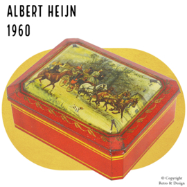 Lata de Galletas Albert Heijn 1960 – Diseño Clásico y Artículo de Colección