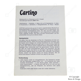 "Erleben Sie die Vergangenheit mit diesem Vintage Ravensburger-Brettspiel: Cartino (1976)"