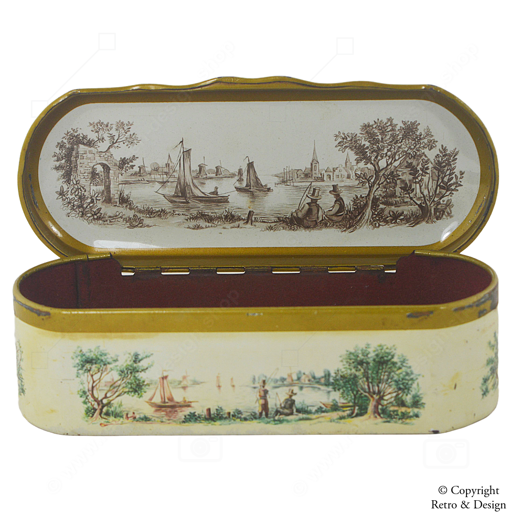 Vintage-Douwe-Egberts-Teedose (1954) – Ein Hauch von Pickwick-Nostalgie