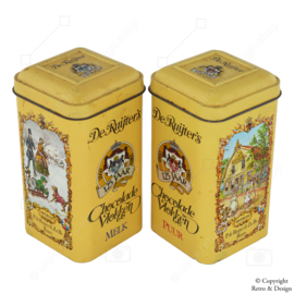 "Chocolate Flakes Nostalgia: De Ruijter's 125 Years. Vintage Tins from 1985"