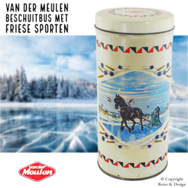 Lata Vintage de Galletas Van der Meulen – Deportes Frisones: Belslydjeien y Kaatsen (1964–1989)