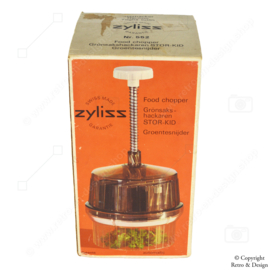 Vintage Zyliss food chopper / groentesnijder jaren 70 - in originele doos