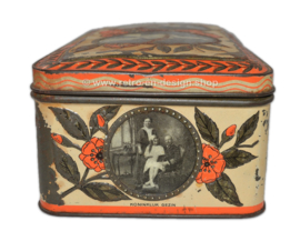 Vintage Jubilee tin in honor of the 40th anniversary of Queen Wilhelmina in 1938