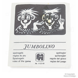 Jumbolino – Jeu de société vintage Jumbo – 1978 – Jeu éducatif pour enfants