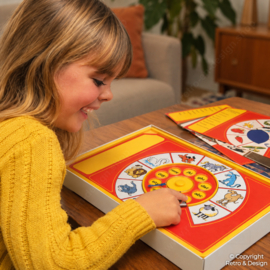 Letter voor Letter – MB Spellen (1980) | Vintage educatief woordspel