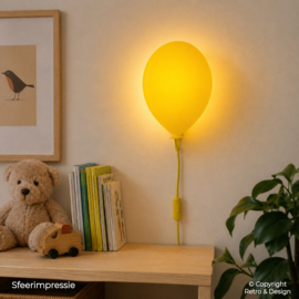 IKEA Drömminge Wandleuchte – Gelber Ballon – Kinderzimmer – 2013