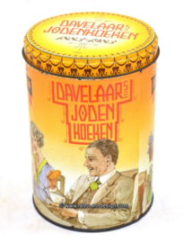 Blechdose Davelaar Jodenkoeken, 1983