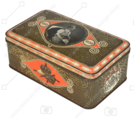 Boîte de jubilé vintage pour la reine Wilhelmine 40e anniversaire du règne 1898-1938