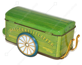 Authentischer Blechbäckerwagen von Wieger Ketellapper, wie er 1915 verwendet wurde
