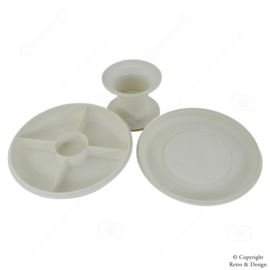 Tupperware 1984 Party Server – Design Pratique pour une Présentation Festive