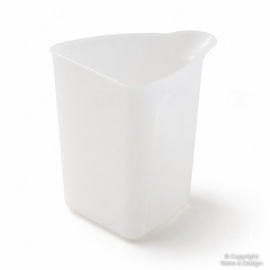 Tupperware Milchkännchen – Transparent Weiß – 90er Jahre