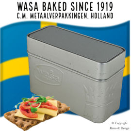 "The Timeless Beauty of the Silver Coloured WASA Storage Tin!"