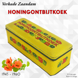 Boîte de Gâteau au Miel Verkade – Un Classique Sucré des Années 1940-1960