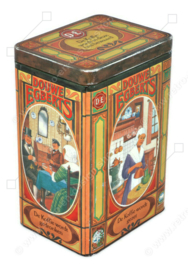 Frisian coffee tin by Douwe Egberts with nostalgic images