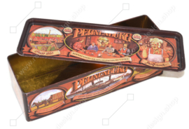 Lata vintage rectangular para pan de jengibre de Peijnenburg, edición aniversario
