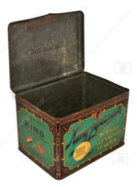 Vintage tin for KING extra strong peppermint, 1920