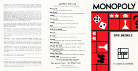 Vintage Monopolyspel van Clipper uit 1967