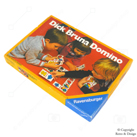 Vintage Dick Bruna Domino: Klassisches Bilder-Matching-Spiel von 1974