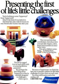 ZOO-IT-yourself vintage Tupperware Toys chien en plastique