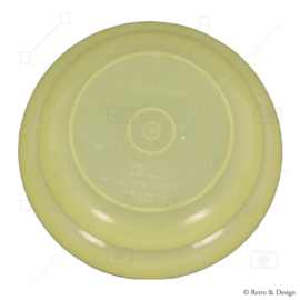 Vintage Tupperware dish or bowl for cereal or pudding, yellow