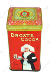 Vintage blikken trommel voor Droste Cacao netto 226 g