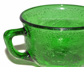 Arcoroc Sierra glass cup, green.
