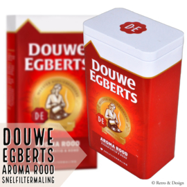 ¡Guarda tu Aroma Rood con estilo con la Espléndida Lata de Almacenamiento de Douwe Egberts!